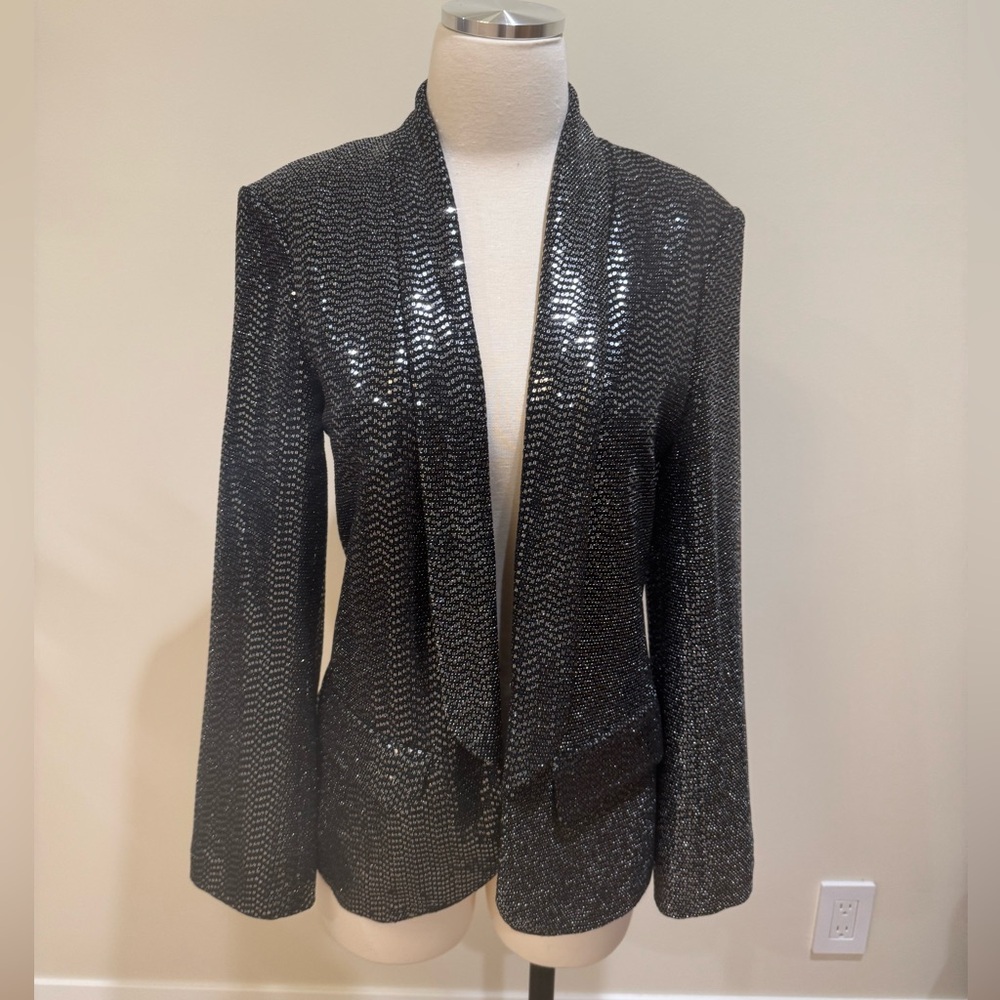 Sparkle black blazer size medium